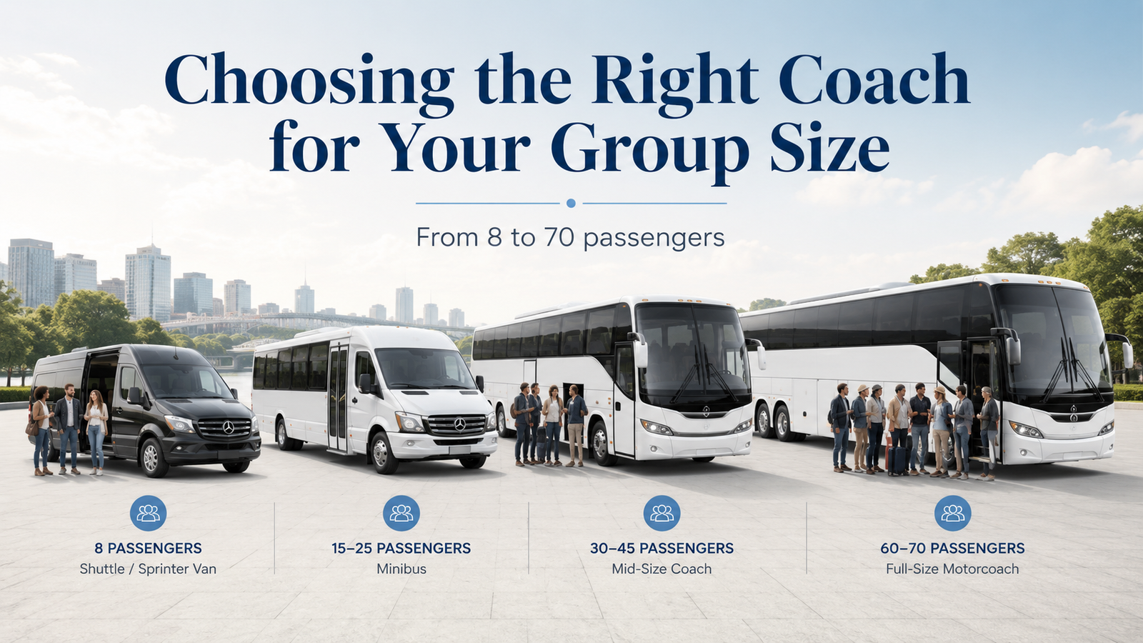 Choosing the Right Coach for Your Group Size