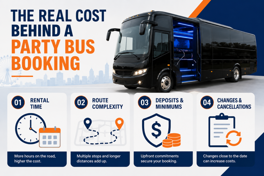 Party Bus Rental Pricing Explained