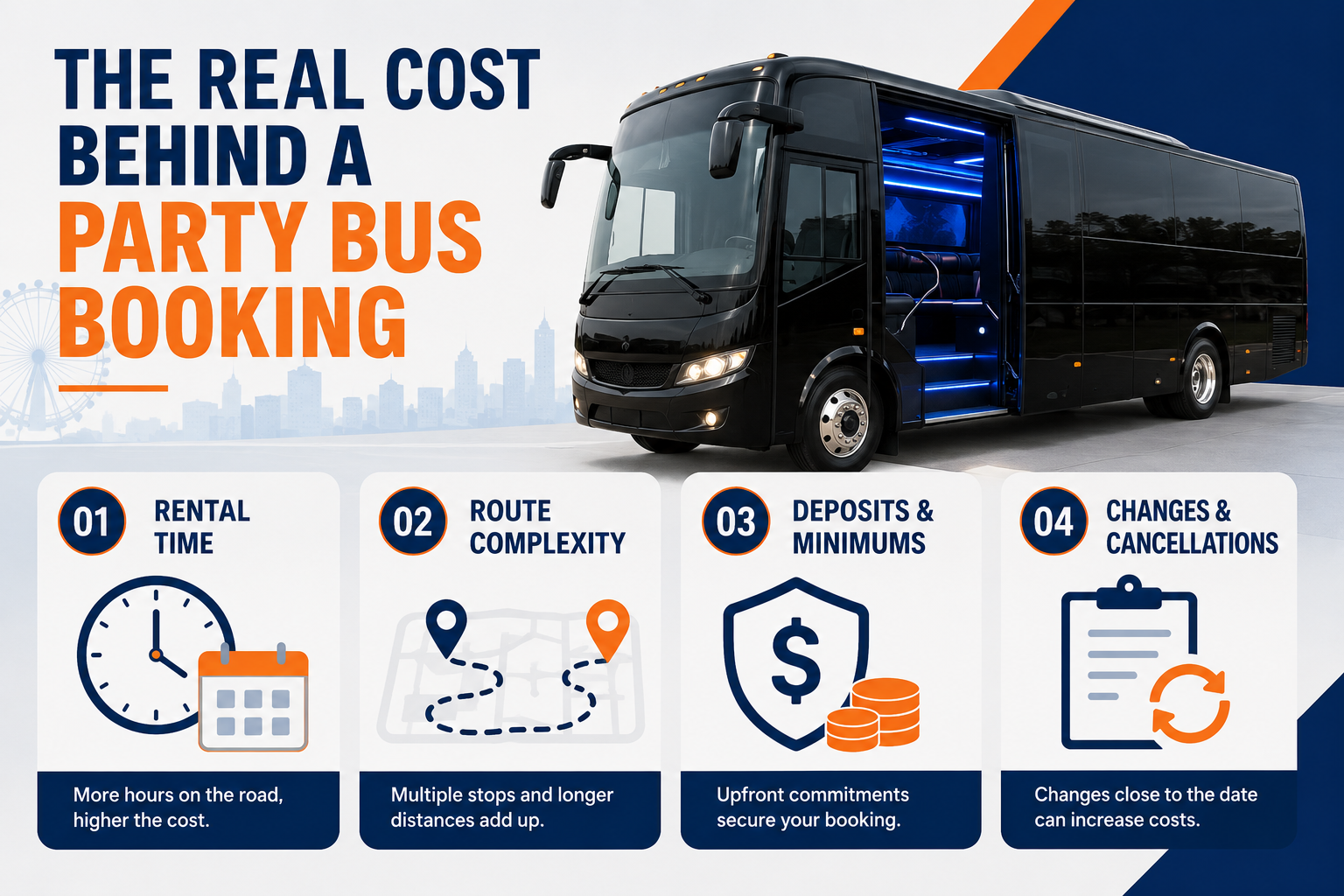 Party Bus Rental Pricing Explained