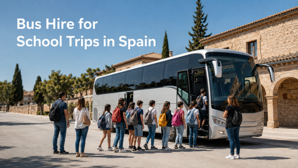 Bus Hire for School Trips in Spain
